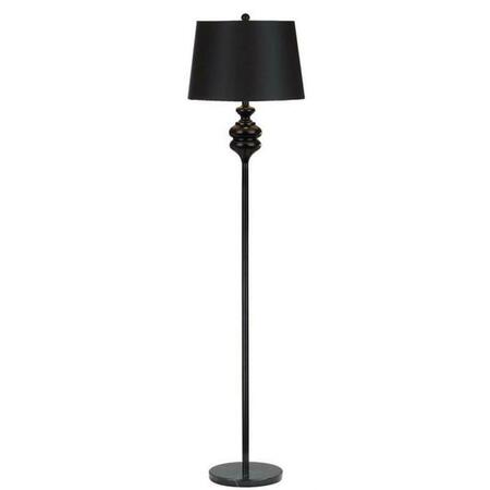 SAFAVIEH Torc 67.5 in. Floor Lamp, Black LIT4471A